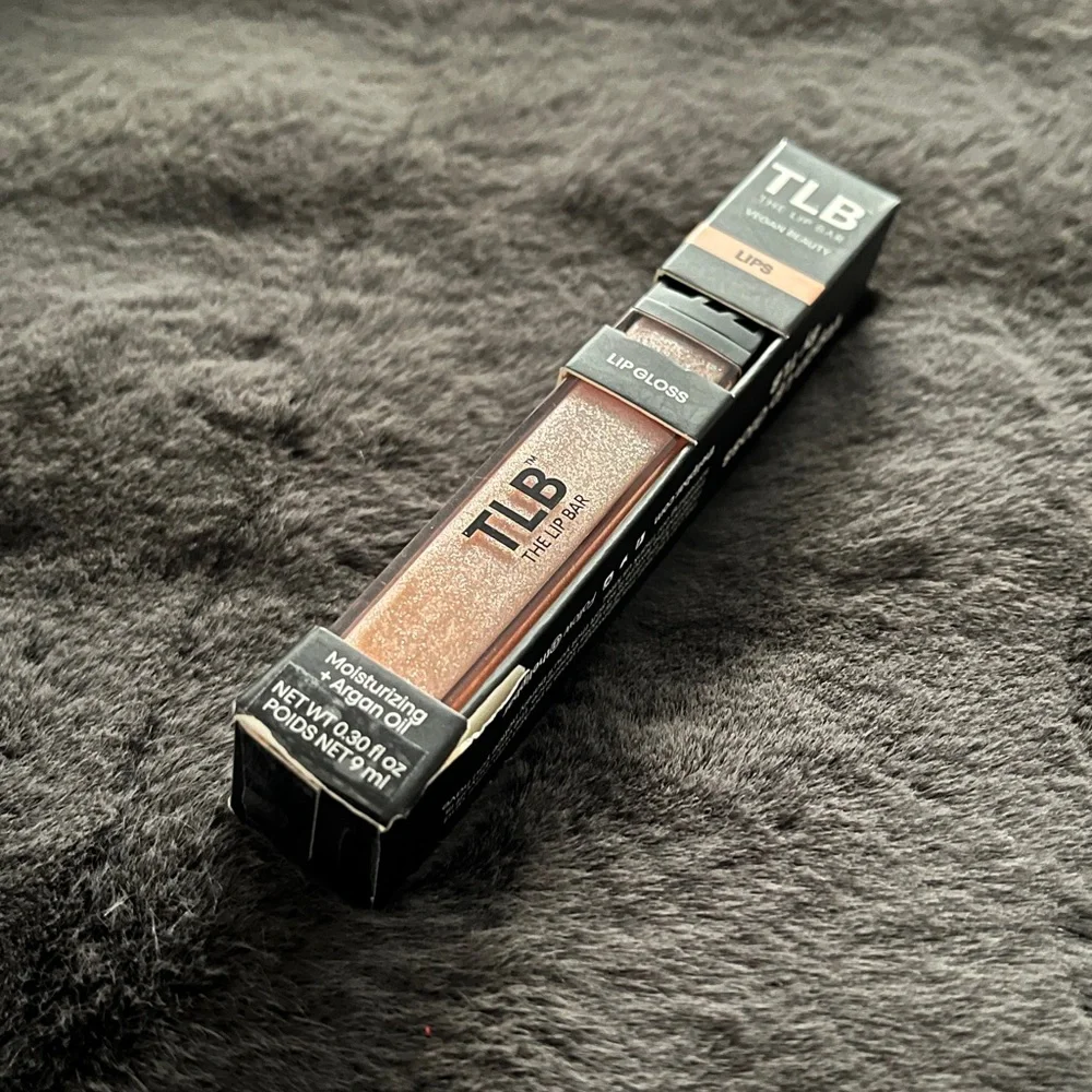 The Lip Bar Vegan Lip Gloss - Trophy Wife (Champagne Shimmer) - 0.30 fl oz